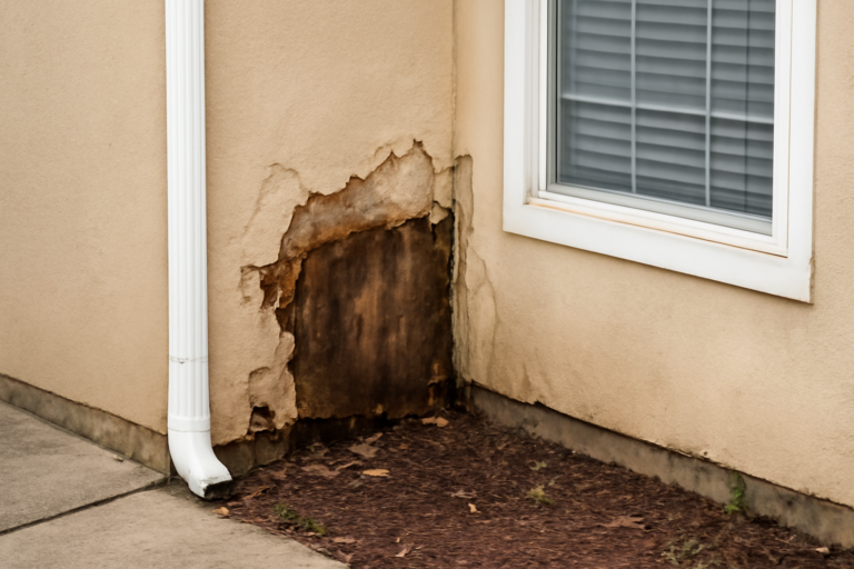 Wall Water Damage Repair
